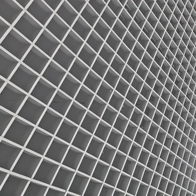 Профиль Грильято МАМА 50х50 ( выс.50/шир.10) Эконом белый матовый А902 rus 0.6