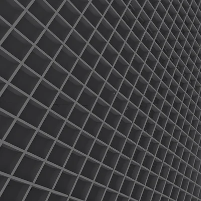 Профиль Грильято ПАПА 100х100 ( выс.50/шир.10) Эконом черный А911 rus 0,6